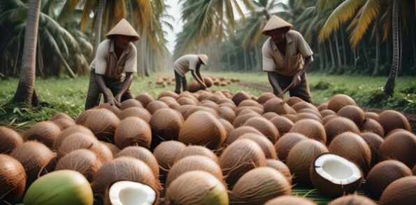 organic coconut farmers