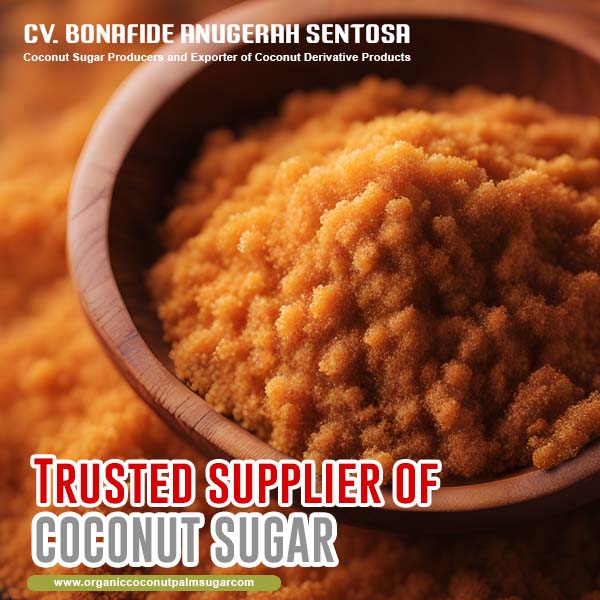 trusted coconut sugar supplier