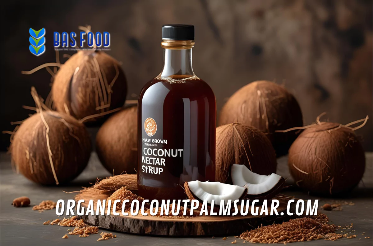 bulk organic coconut nectar syrup