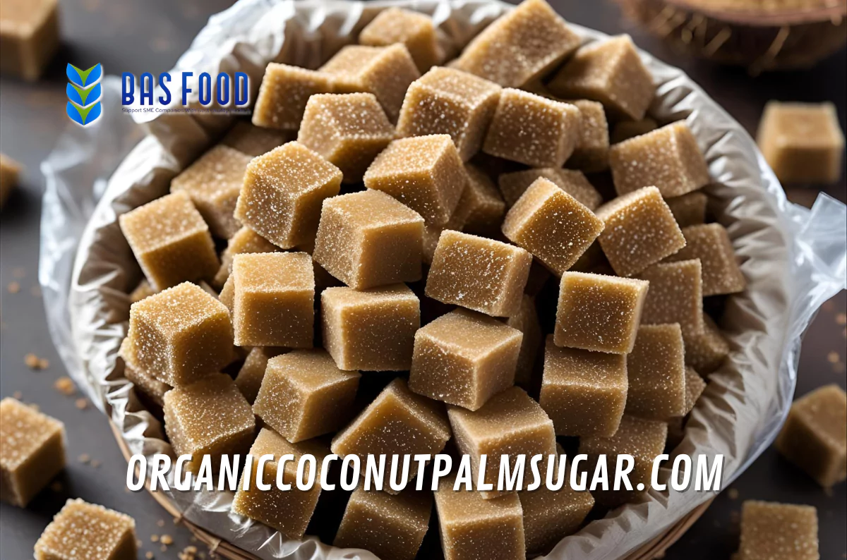 bulk organic cube coconut sugar