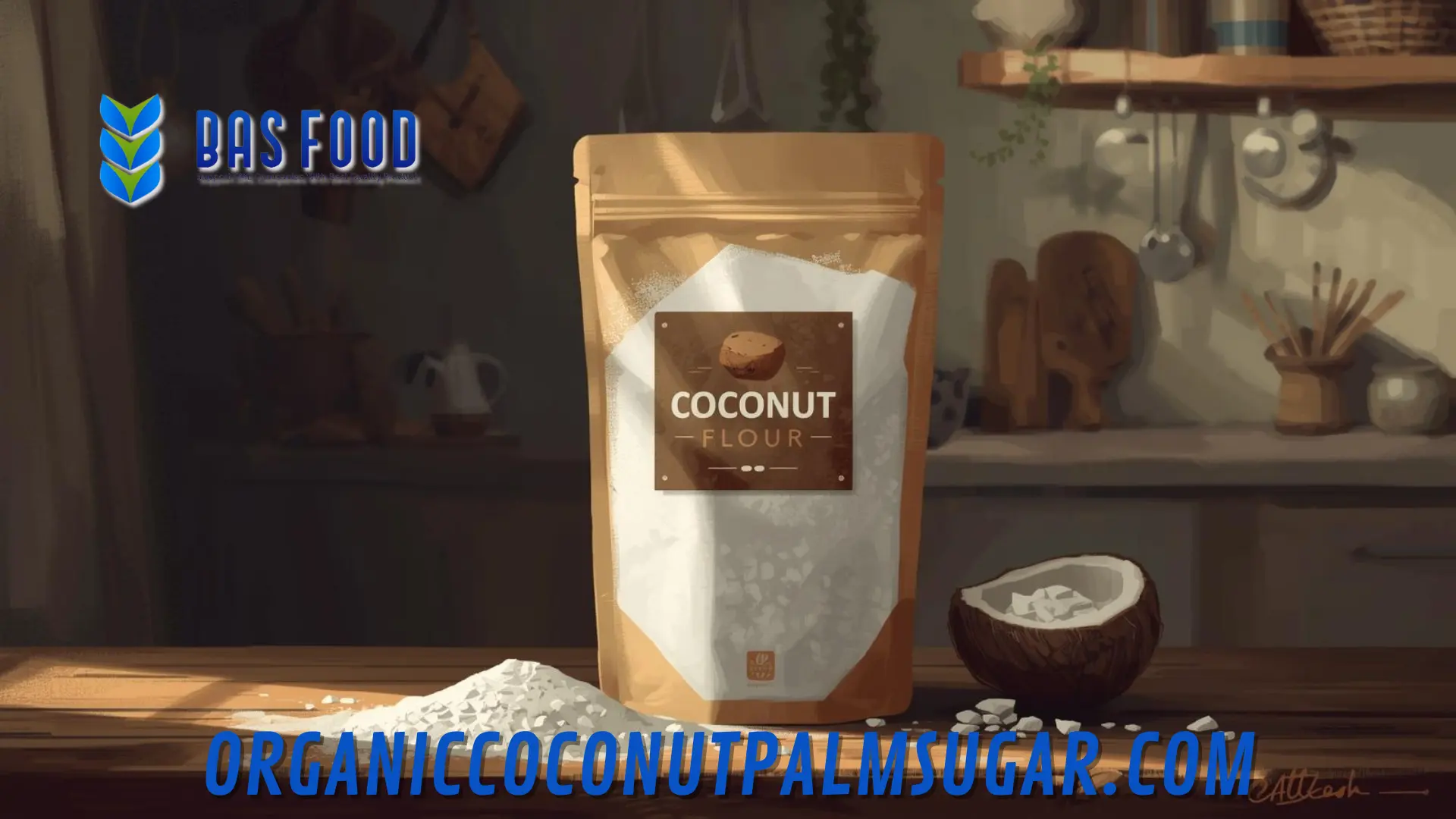 private label coconut flour global brands
