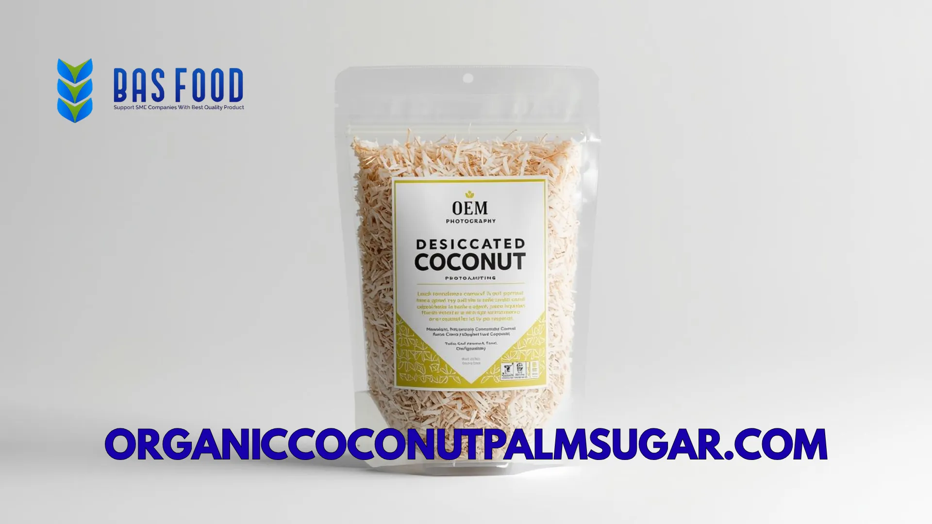 desiccated coconut clean label