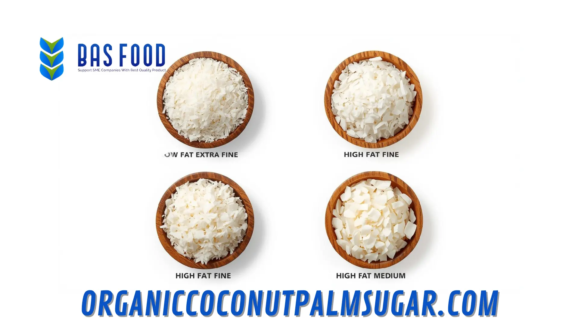 desiccated coconut grades
