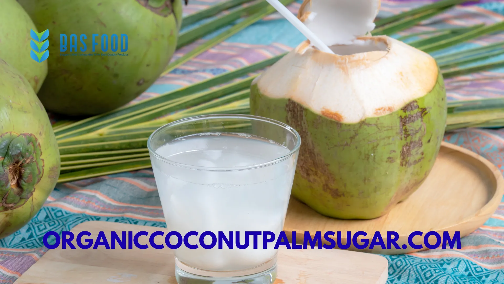 organic coconut water specifications