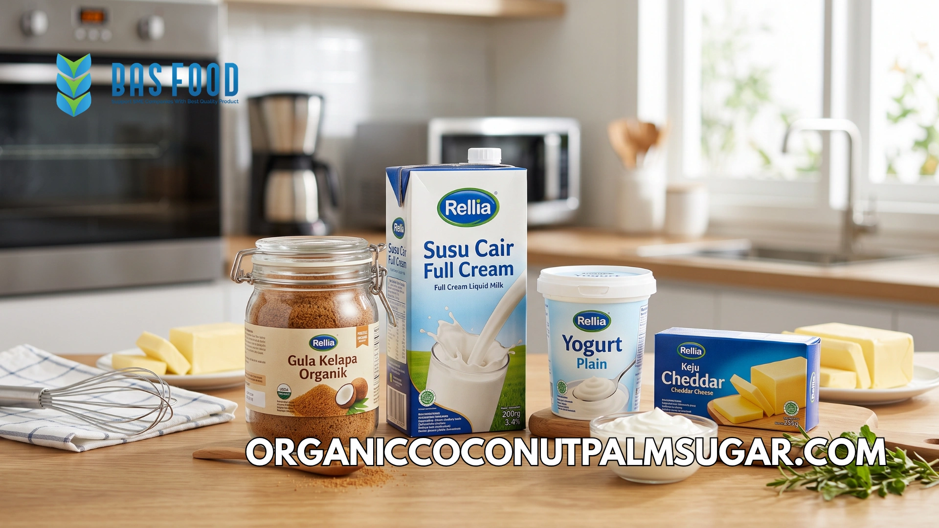 coconut sugar dairy applications