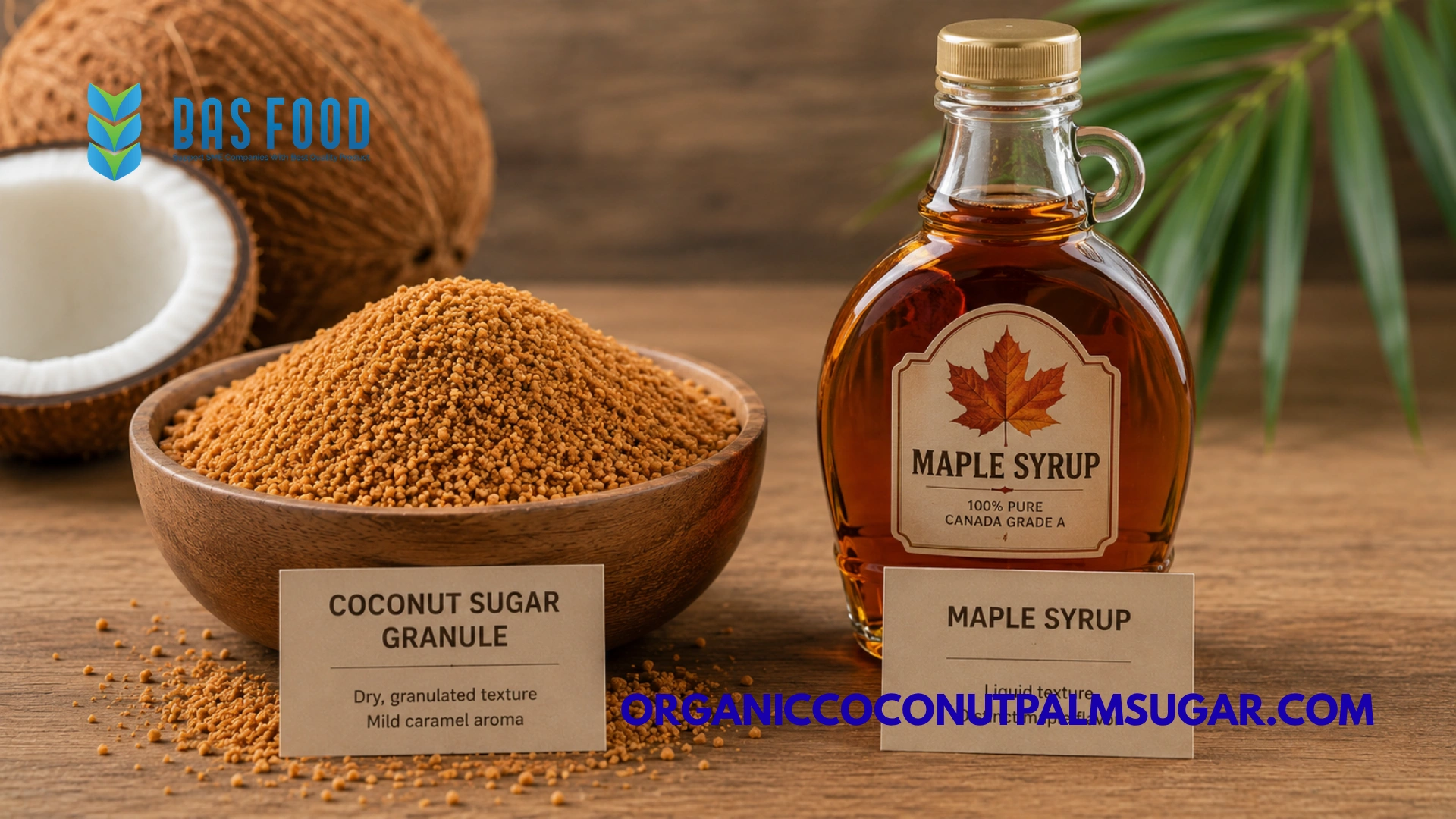 coconut sugar vs liquid sweetener