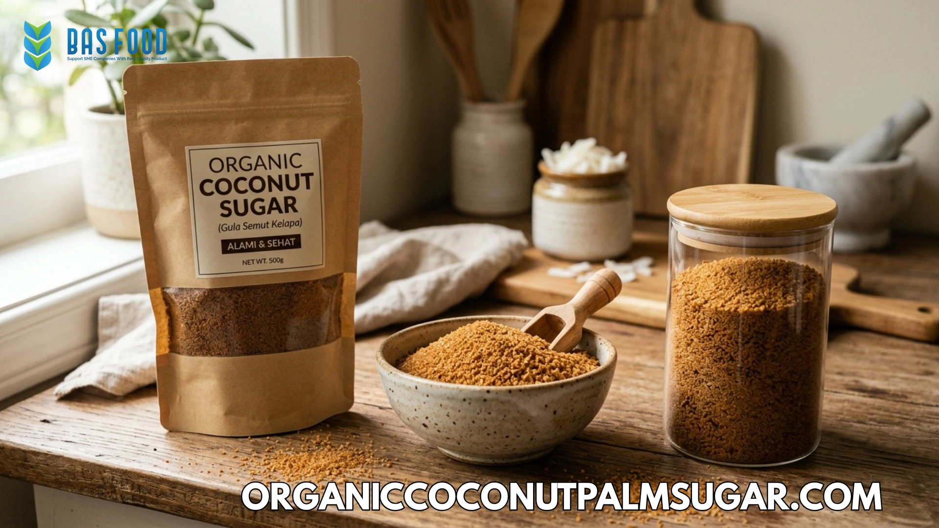 coconut sugar granule packaging