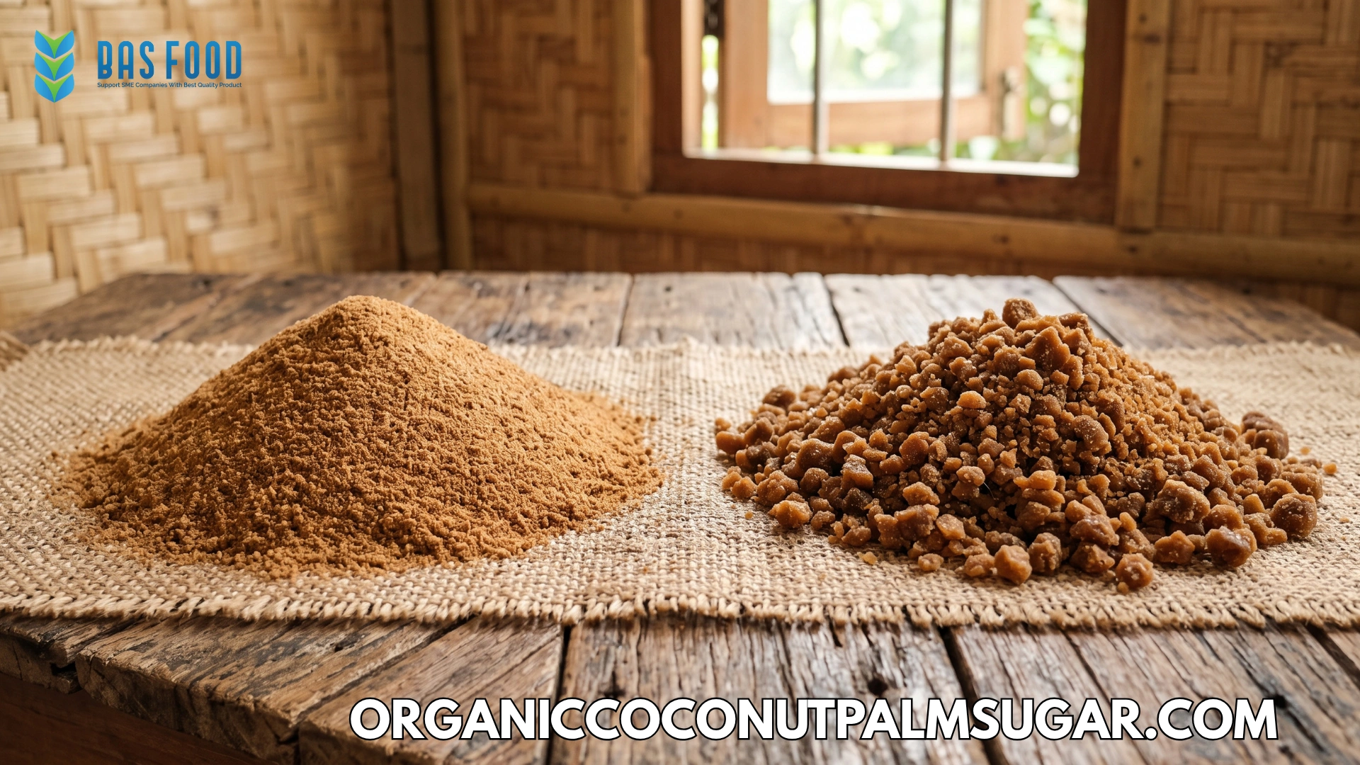 fine vs coarse coconut sugar granules