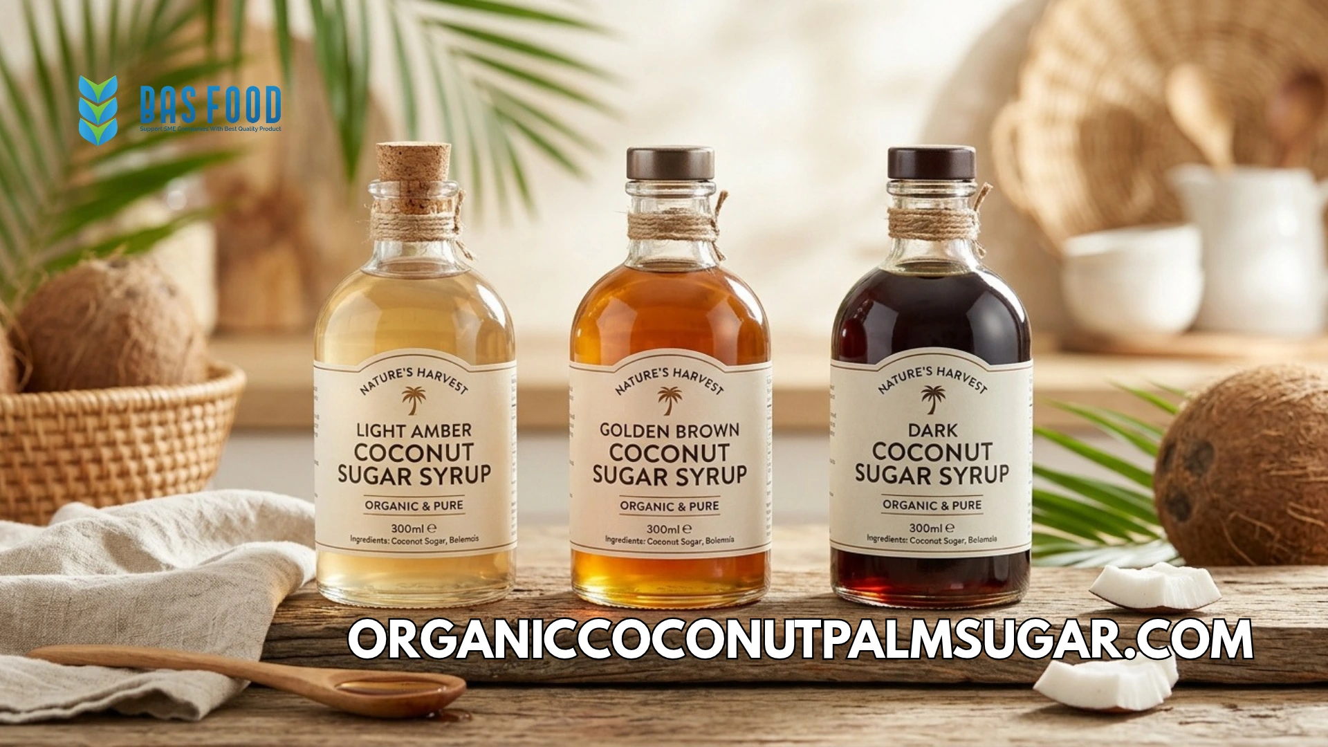 coconut sugar syrup color