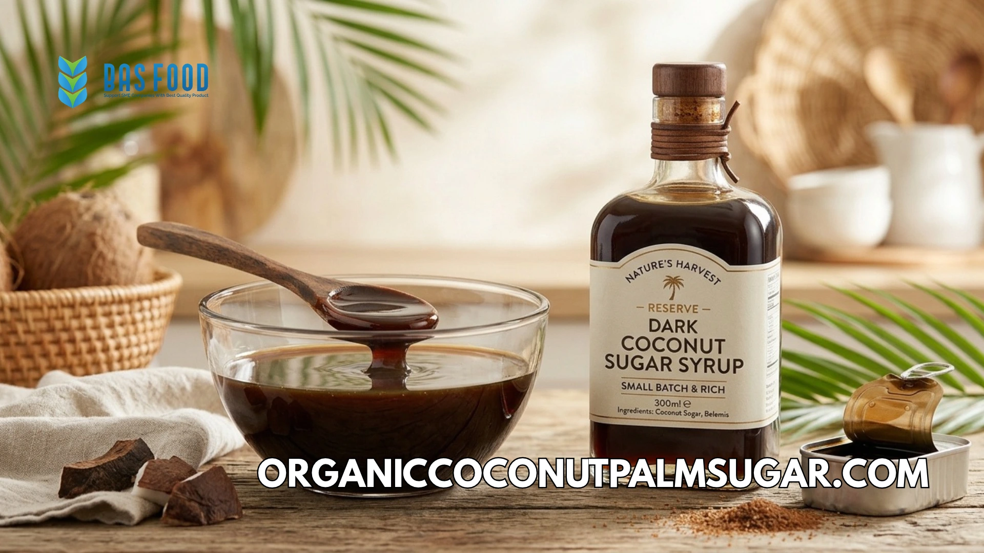 coconut sugar syrup flavor